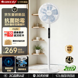 格力（GREE）【花精灵Pro版】一级能效直流变频轻音节能遥控电风扇卧室落地扇静音家用风扇柔风桌面电扇