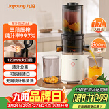 九阳（Joyoung）原汁机三段压榨家用多功能大口径电动冰淇淋机全自动冷压榨果汁果蔬机渣汁分离Z12-LZ566 