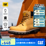 卡特（CAT）经典大黄靴马丁靴男鞋牛皮面固特异春季户外工装靴P7756P1EDC 经典款 45