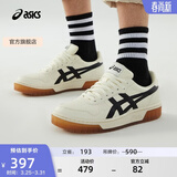 亚瑟士ASICS男鞋女鞋运动休闲鞋复古篮球鞋百搭板鞋 COURT MZ 米白色/黑色 39