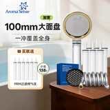 Aroma Sense过滤手持花洒喷头增压沐浴花洒韩国进口活性碳除氯净水过滤 PRC透明标配+6过滤棉+碳盒+软管