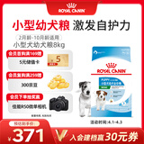 皇家狗粮幼犬狗粮幼犬奶糕宠物小型犬MIJ31全价犬粮2-10月8KG