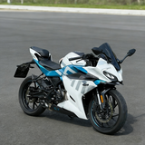 GISAEV二手CFMOTO春风250sr高配版ABS厂队赛道版单摇臂仿赛摩托车趴赛 白色