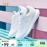 361°运动鞋女士春夏季网面透气通勤休闲减震慢跑步女鞋子681832270-1