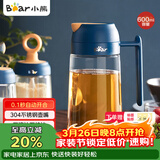 小熊（Bear）油壶厨房专用食品级 自动开合防漏不挂油油瓶油罐瓶酱油瓶调料瓶