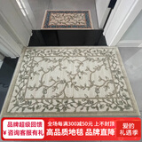 致尚美学欧美式加厚加密地垫 入户门垫脚垫厨房长条垫 卫生间吸水防滑垫 棉麻底-加厚高密【驼色】 60cm*90cm