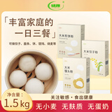 健稚大米馒头粉饺子粉煎饼粉组合低筋粉无麸质面粉包子花卷面食粉3盒