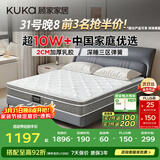 顾家家居（KUKA）梦想垫PLUS  2cm天然乳胶床垫席梦思软硬适中床垫 2.x2.2米