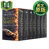 冰与火之歌7本全套盒装 英文原版 A Song of Ice and Fire 1-7全集套装 权力的游戏 列王的纷争 冰雨的风暴 群鸦的盛宴 魔龙的狂舞 英文版小说