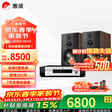 惠威（HiVi）全新升级D8.1MKII高保真8英寸书架音箱2.0发烧无源蓝牙功放电视音响 D8.1MKII + AD-66DPRO（专业版）