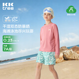 Kocotreekk树儿童泳衣原纱防晒男女童长袖分体泳衣可千次泡水亲子款