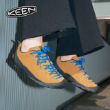 KEEN【经典款】JASPER 女子轻户外山系城市露营防滑舒适穿搭休闲鞋 香料棕/印度蓝-1004337 37