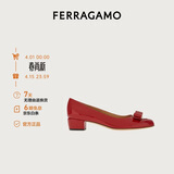 菲拉格慕（Ferragamo）女士Vara蝴蝶结高跟鞋  0591964_1D _ 75 礼物送女友