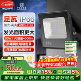FSL佛山照明led投光灯户外探照灯室外照明灯射灯庭院灯50W天耀IP66
