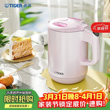 虎牌（TIGER）电热水壶 双层防烫 快烧水壶 PCG-G10C 1L电水壶 粉色