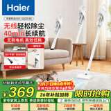 海尔（Haier）无线手持吸尘器家用除灰尘车载轻量宠物吸毛便携式随手吸除尘大功率大吸力年度新品SQ2DW实用体面