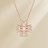 施华洛世奇（SWAROVSKI）【自营】跳动的心项链女 四叶草女项链生日礼物送女友 5674211