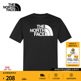 北面（The North Face）【经典款】短袖T恤男宽松棉质半袖户外休闲舒适透气春夏上新款 黑色 L /175