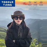 YOOOURTHING外套夹克男女春秋冬三合一可拆卸内胆外套棉户外登山服防风夹克 黑色(春秋款) XL (建议110-135斤)