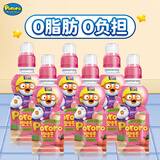 啵乐乐（Pororo）韩国原装进口儿童果汁水蜜桃味饮235ml*6果汁饮品露营零食
