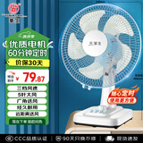 华生（Wahson）电风扇/台扇/低音风扇/大风量家用电扇/空调伴侣交流定频风扇 WS-A1201A