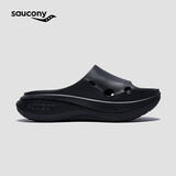 索康尼（SAUCONY）CRADLE摇篮3男女款运动拖鞋户外沙滩鞋外穿凉拖鞋 黑色8 43