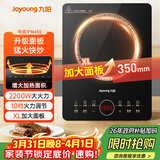 九阳（Joyoung）电磁炉电陶炉2200W大功率家用触控按键耐用面板十档火力纤薄定时功能电磁灶火锅炉C22S-N650