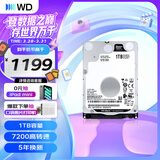 西部数据（WD）1TB 笔记本游戏机械硬盘 WD_BLACK 西数黑盘 SATA 7200转64MB 2.5英寸WD10SPSX
