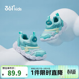 361°儿童学步鞋春秋男女童软弹毛毛虫鞋运动宝宝鞋 绿25