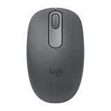 罗技（Logitech）M196 无线蓝牙鼠标 办公鼠标 笔记本商务办公家用 小巧便携 对称手型 石墨灰