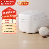 福库（CUCKOO）饭煲IH加热不粘内胆可预约快速煮饭多功能触屏白色微压电饭锅3升1-3人份CR-HD0610FW