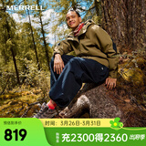 迈乐（Merrell）男女款户外越野徒步鞋MOAB GTX防水透气防滑抓地耐磨登山鞋 J035797 灰深兰-3 GTX男款 42