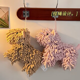 范爷家挂式擦手巾雪尼尔擦手球卫生间厨房擦手帕加厚多功能吸水毛巾运动