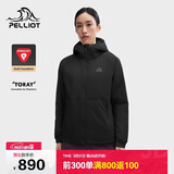 伯希和（Pelliot）[成毅同款]Primaloft金标P棉服女保暖防风春季外套125376010黑XL