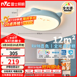 雷士（NVC）LED照明吸顶灯儿童氛围卧室灯健康护眼创意可爱童趣卡通龙猫蓝色