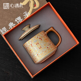 心遇礼汝窑茶杯男士泡茶专用陶瓷马克杯文创伴手礼商务礼品男生生日礼物