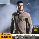 龙牙三代幻刃轻量抓绒外套男户外休闲运动机能开衫外套夹克外衣秋冬 鳄色 M 175/96A 141-155斤