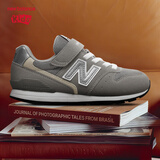 NEW BALANCE nb童鞋小中童0-7岁经典拼接透气舒适防滑休闲软底跑步运动鞋996 灰色996GR3 27.5 （脚长16cm）