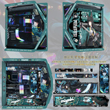 华硕（ASUS）ROG GR701 创世神机箱 吹雪机箱EVA明日香联名台式机箱ARGB灯板全塔定制机箱白色机箱烤漆UV定制 星见雅主题（黑绿创世神+灯板）