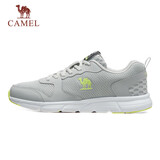 骆驼（CAMEL）网面透气跑步男鞋轻量健步运动鞋子  CSS221L0033 灰色 41