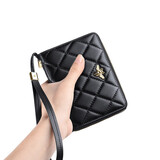 WILLIAMPOLO英皇保罗卡包女防盗刷风琴多卡位羊皮真皮大容量女式驾驶证套 黑色-防盗刷