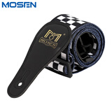 莫森（MOSEN）MBD01皮头加厚棉制耐用民谣吉他背带电吉他贝司木吉他背带
