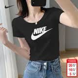 耐克（NIKE）女装 2026夏季新款运动T恤跑步健身休闲户外全棉舒适圆领短袖 主推/全棉柔软亲肤 M (160/84A)