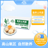 九華粮品散养土鸡蛋10枚 净重380g 皖南林区散养 源头直发