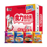 康师傅方便面 大食袋红烧+香辣+酸菜+鲜虾139g*20袋 泡面整箱速食