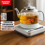 澳柯玛（AUCMA）全自动上水烧水壶 单壶底部上水一体电热水壶 316不锈钢0.8L小容量恒温烧水器抽水电茶炉茶具F6