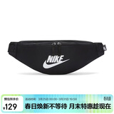 耐克（NIKE）男女腰包 单肩包斜挎包胸包休闲包DB0490-010 黑
