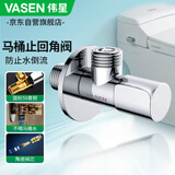 伟星马桶止逆黄铜三角阀 进水单向止回阀防马桶水倒流1123