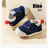 婧麒（JOYNCLEON）儿童鞋男童学步鞋女宝宝鞋子春秋款婴儿小童1-3岁软底秋季8月 博卡青【抗菌升级旗舰款】 13.5 cm内长