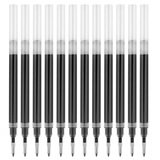 宝克（BAOKE）PS1800 0.7mm大容量中性笔笔芯水笔签字笔替芯子弹头 黑色 12支/盒